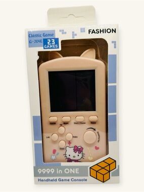 New Hello Kitty Handheld Game Console